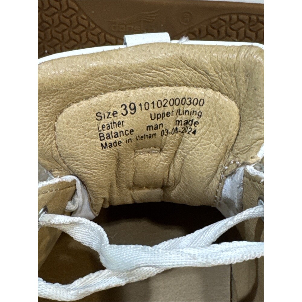 Dansko Josey Women's Casual Shoes White Nappa 39 8.5 - Picture 10 of 10